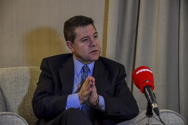 Foto de la entrevista con Page