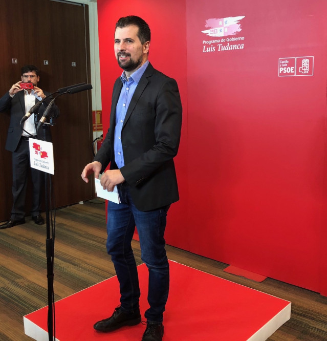 Valladolid. Luis Tudanca