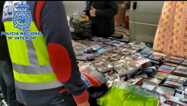 Macro operación contra la falsificación de productos en Alicante