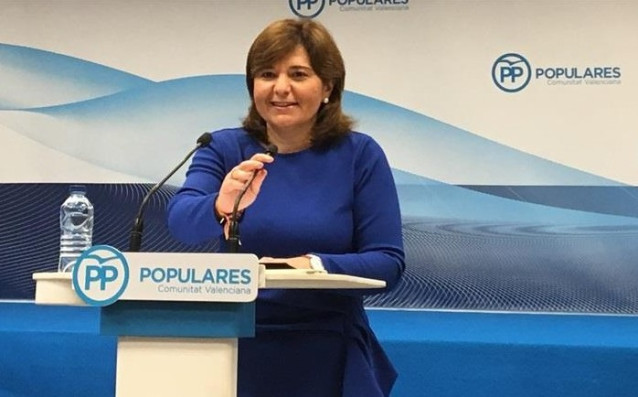 La presidenta del PPCV, Isabel Bonig.