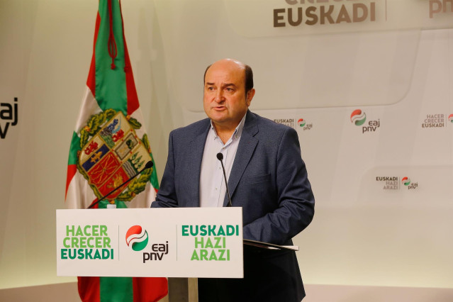 Declaraciones de Andoni Ortuzar sobre la situación en Cataluña