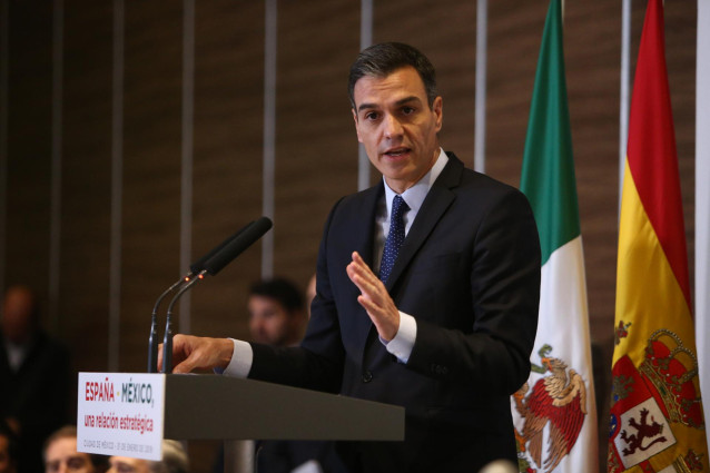 Segunda jornada de la visita de Pedro Sánchez a México