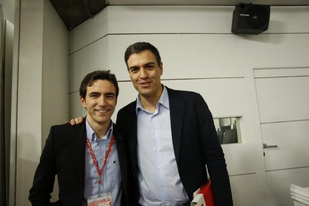 Pedro Casares y Pedro Sánchez