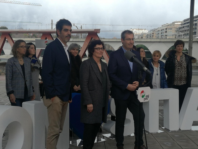 Acto de PNV en San Sebastián.
