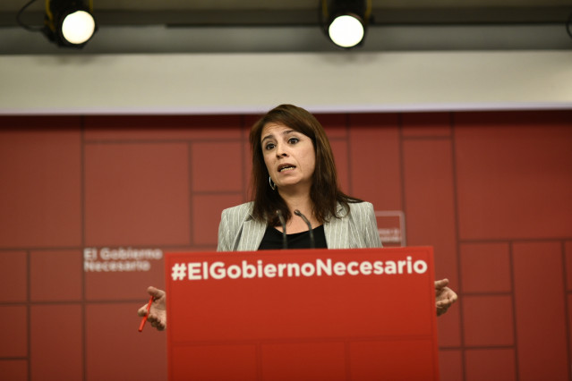 Rueda de prensa del PSOE sobre actualidad política