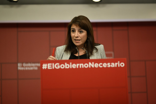 Rueda de prensa del PSOE sobre actualidad política