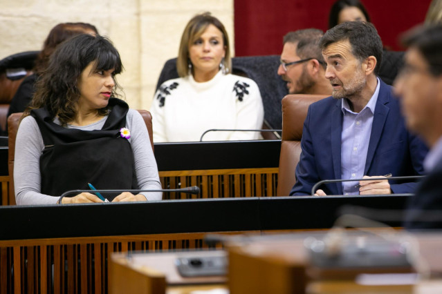 Debate de investidura de Juanma Moreno (PP-A) como presidente de la Junta. En el
