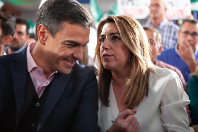 Pedro Sánchez y Susana Díaz, en una foto de archivo