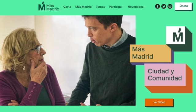 Más Madrid multiplica seguidores con la llegada de Errejón