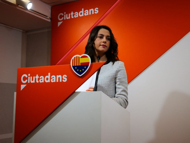 La líder de Cs en Catalunya, Inés Arrimadas