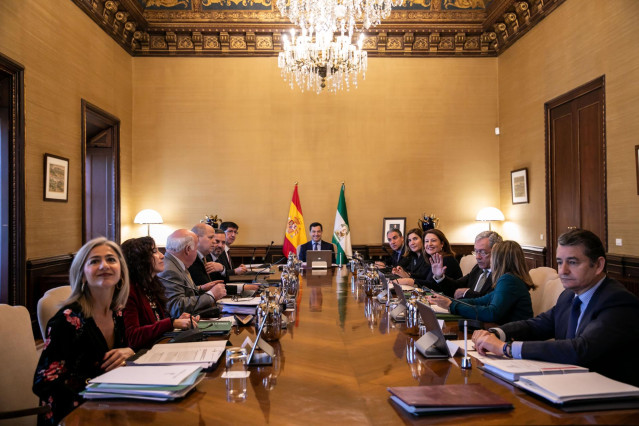 Reunión semanal del Consejo de Gobierno de la Junta de Andalucía