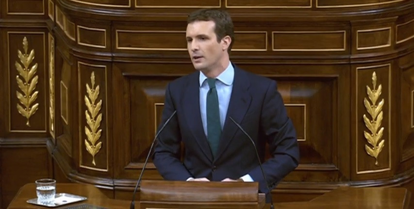 Intervención de Pablo Casado en el debate sobre los Presupuestos en el Congreso