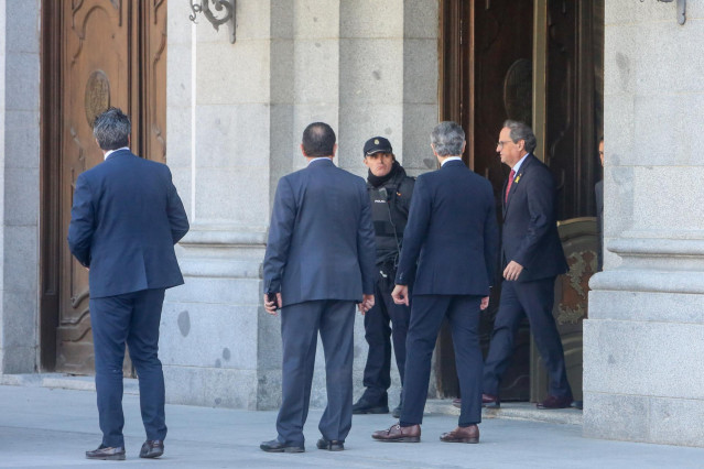 Inicio del juicio del procés en el Tribunal Supremo