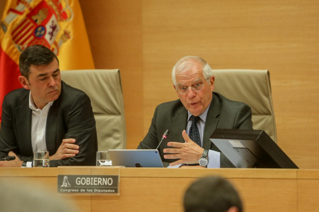 Comparecencia de Josep Borrell en el Congreso para explicar la posición española