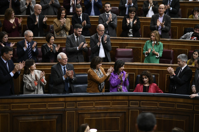 Pleno en el Congreso de los Diputados con debate de enmiendas a la totalidad del