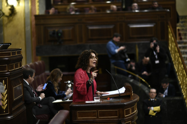 Pleno en el Congreso de los Diputados con debate de enmiendas a la totalidad del