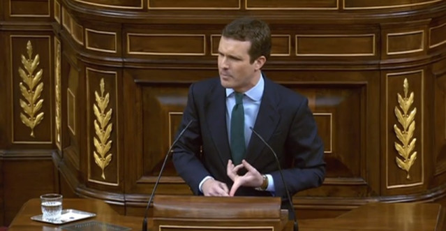 Intervención de Pablo Casado en el debate sobre los Presupuestos en el Congreso