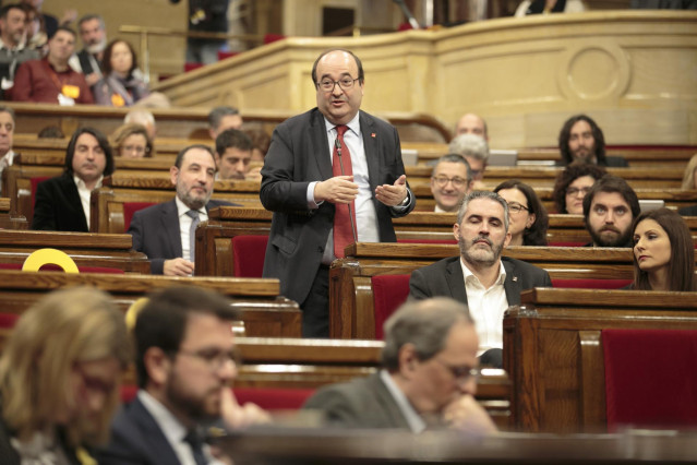 El líder del PSC Miquel Iceta ve 