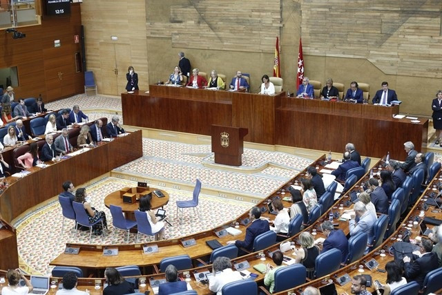Pleno de la Asamblea de Madrid