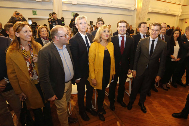 Pablo Casado visita las ciudades gallegas de Pontevedra y Vigo