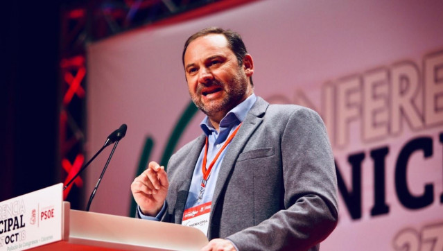 José Luis Ábalos, secretario de Organización del PSOE y ministro de Fomento