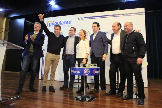 Presentación de los candidatos populares en la Comarca da Paradanta