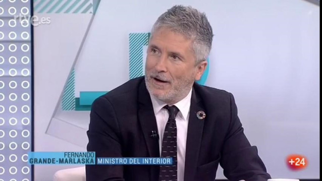 Grande-Marlaska es entrevistado en Los Desayunos de TVE