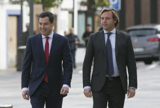 Juanma Moreno y Antonio Repullo