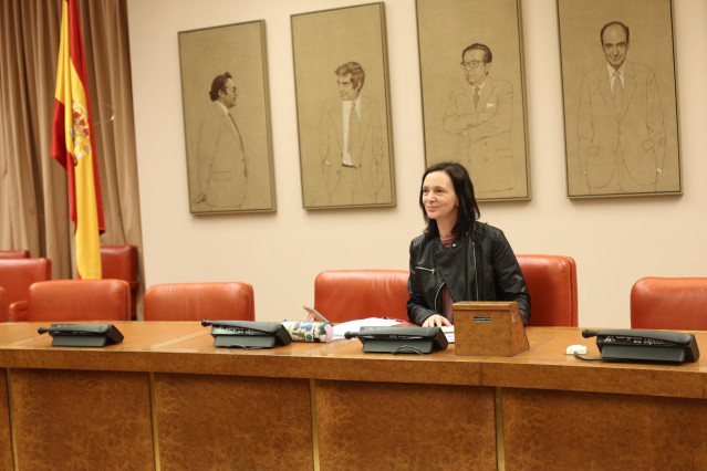 Carolina Bescansa en el Congreso