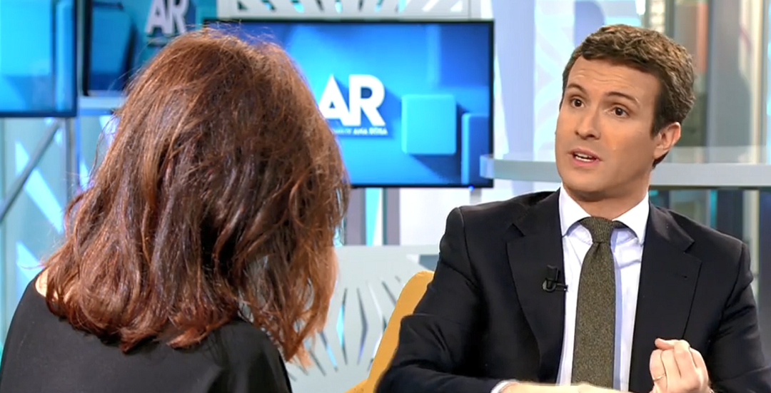 Ana Rosa Quintana entrevista a Pablo Casado