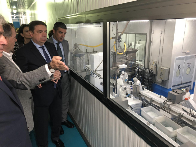 Luis Planas durante su visita a Gran Canaria