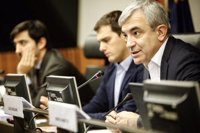 Luis Garicano, con Albert Rivera