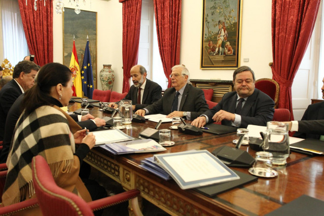 Reunión del ministro de Asuntos Exteriores, Unión Europea y Cooperación, Josep B