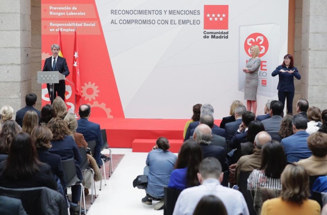 El presidente de la Comunidad de Madrid, Ángel Garrido, no quiere 