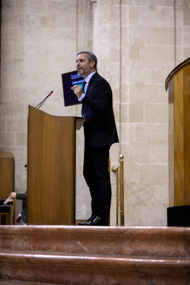 Primera sesión del Pleno del Parlamento andaluz