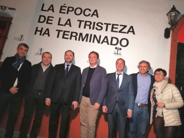 Ábalos en un acto público en Torremolinos (Málaga)