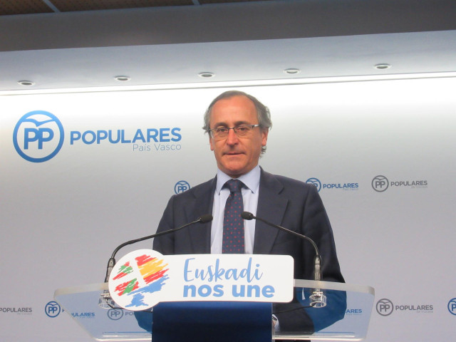 Alfonso Alonso rechaza la 