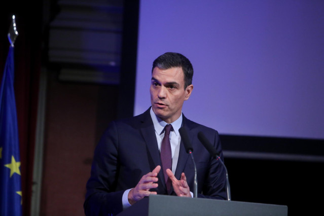 El presidente del Gobierno, Pedro Sánchez