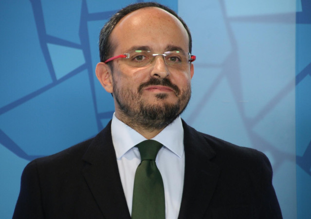 El presidente del PPC, Alejandro Fernández