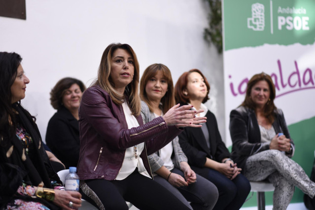 Susana Díaz, este viernes