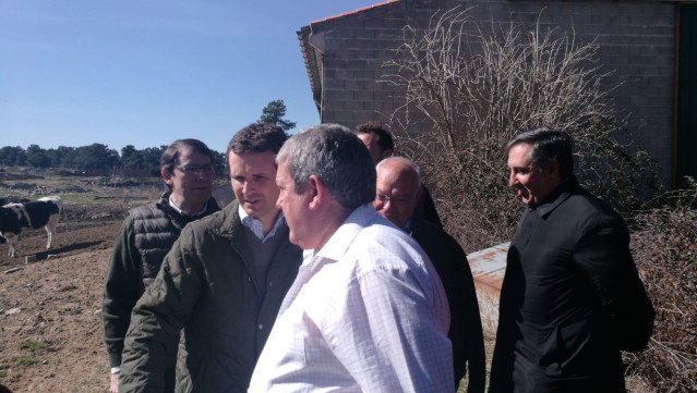 Casado en explotación ganadera de Las Navas