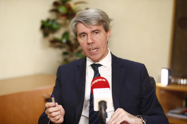 Entrevista de Europa Press al presidente de la Comunidad de Madrid, Ángel Garrid