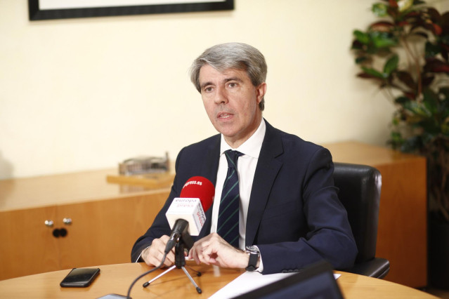 Entrevista de Europa Press al presidente de la Comunidad de Madrid, Ángel Garrid
