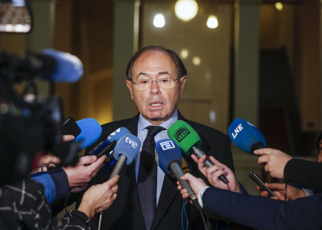 Capilla ardiente del expresidente de Asturias, Vicente Álvarez Areces, en la Jun
