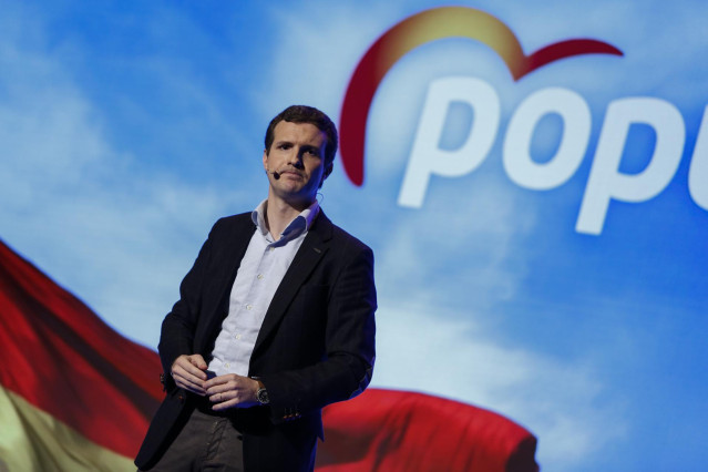 Pablo Casado, y  Juanma Moreno presentan a Sebastián Pérez como candidato a la A