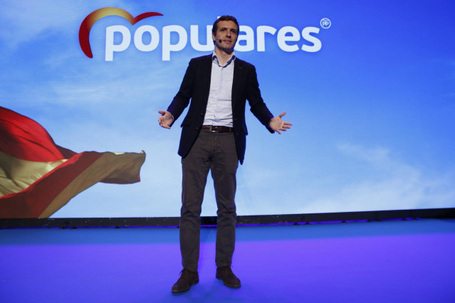 Pablo Casado, y  Juanma Moreno presentan a Sebastián Pérez como candidato a la A