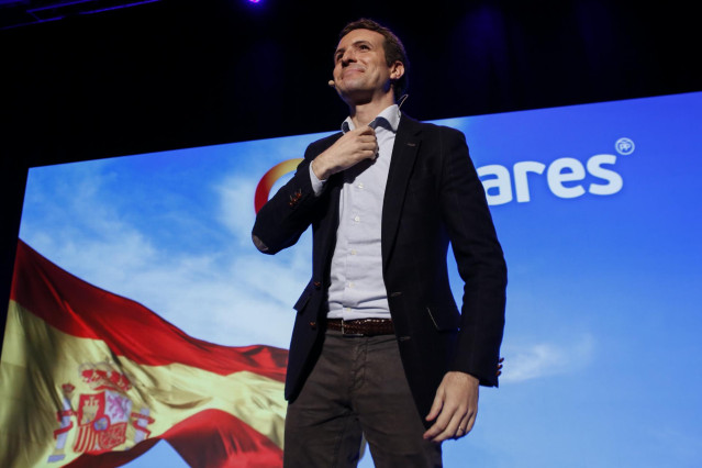 Pablo Casado, y  Juanma Moreno presentan a Sebastián Pérez como candidato a la A