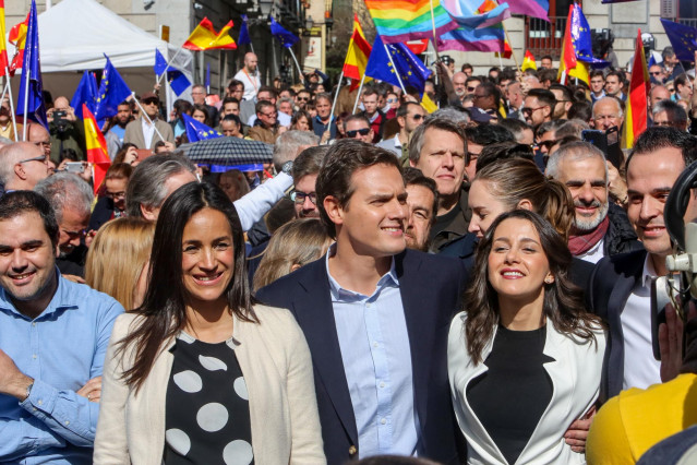 Acto de Ciudadanos en Madrid