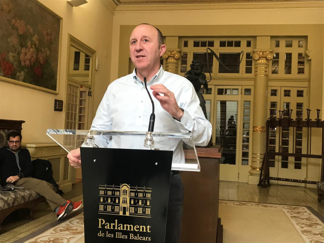 Portavoz del PSIB en el Parlament, Andreu Alcover