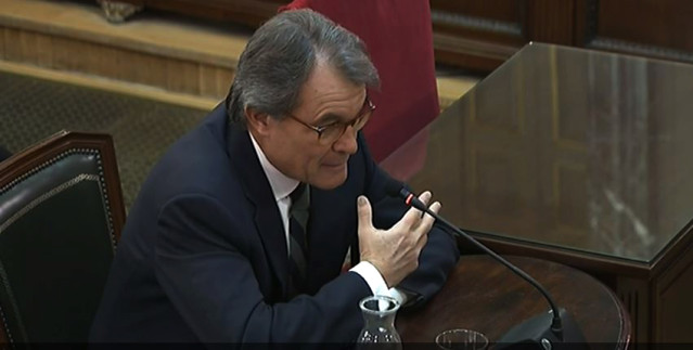 Octava jornada del juicio del procés en el  Tribunal Supremo